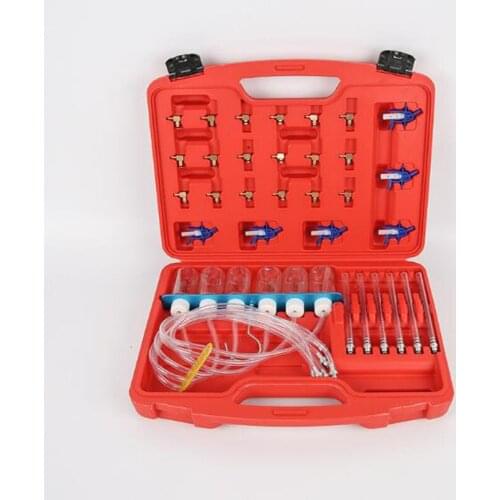 Automotive Cylinder Diesel Injector Flowmeter Adapter Kit Automatic Spray Detection Tool