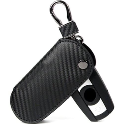 Leather key case holder for BMW e70 e71 e90 f10 f34 f30 x1 x3 x4 x5 x6 1 2 3 4 5 6 7 Series High quality car key cover Key Shell