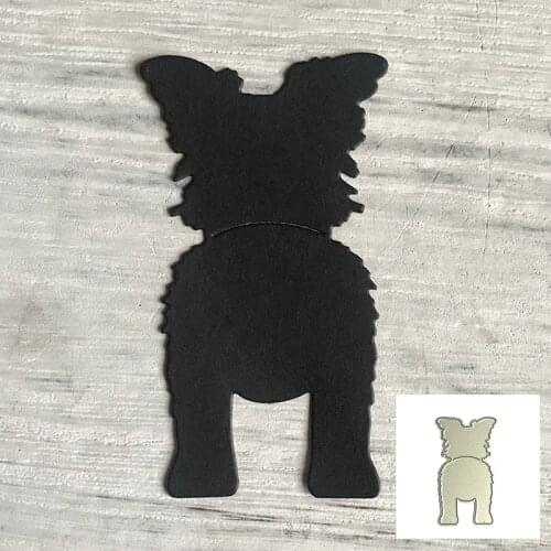 Metal cutting dies cut die mold dog woof decoration Scrapbook paper craft knife mould blade punch stencils