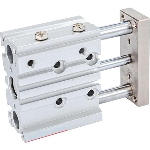 MGPM MGPM25 Three-rod three-axis cylinder with guide rod MGPM25-10 MGPM25-20 MGPM25-25 MGPM25-30 MGPM25-40 MGPM25-50 MGPM25-70