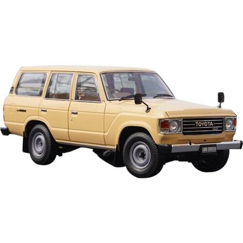 1/18 Alloy die-casting simulation car model Kyosho Toyota Land Cruiser LC60 Adult Collection Childrens Toys Family Show