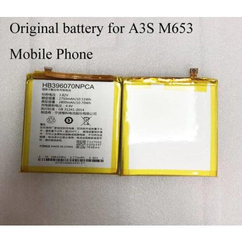New 3.82V 2800mAh HB396070NPCA battery for China Mobile A3S M653 Mobile Phone