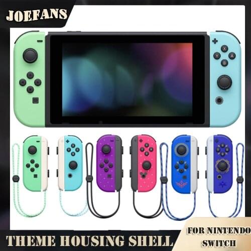 NS Switch Joy Con Shell Cover Housing NS Game Console Back Plate Replace Housing Shell Case Box For Nintendos Switch Accessories