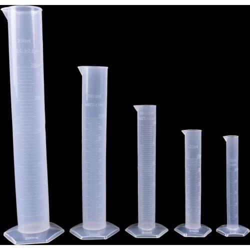 10ml Plastic Measuring Cylinder Laboratory Test Graduated Tube tool Affordable Chemistry Set New