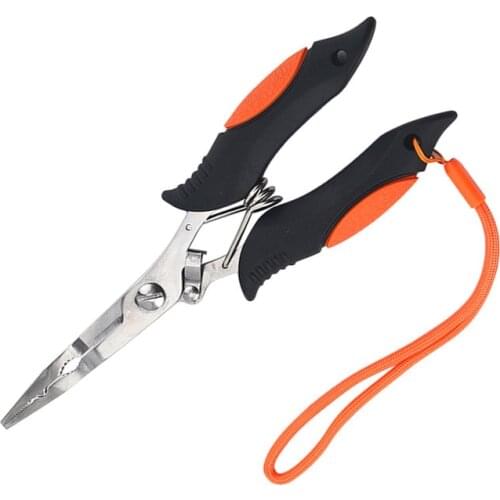 18CM Fishing Plier Scissor Braid Line Lure Cutter Hook Remover Tackle Tool Cutting Tongs Multifunction Scissors Accessoires