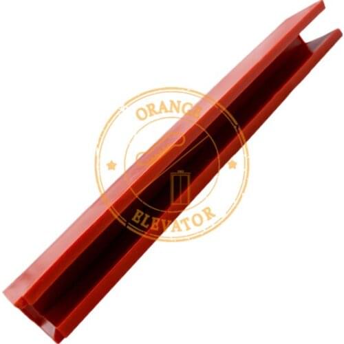 10PCS/Lot Freight elevator boot lining 300*50*17 L300mm H50mm Groove width 17mm