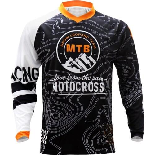 Camiseta ropa moto cross jersey downhill mtb camisa mx moto Jersey mountain bike dh moto rcycle jerseys shirt