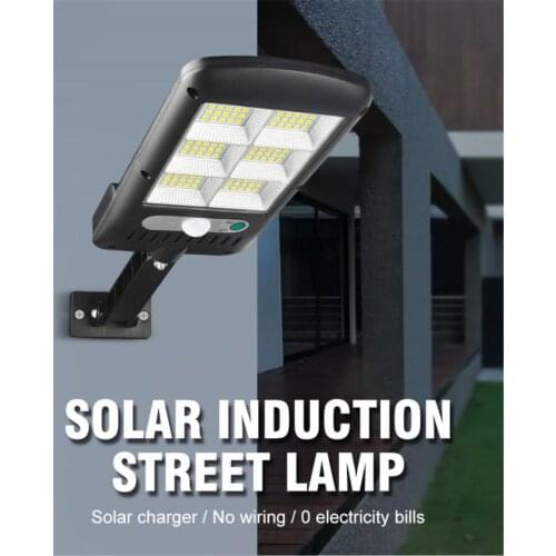 Solar Street Lights Outdoor Security Light Wall Lamp Waterproof PIR Motion Sensor For Outdoors Courtyard Solar Garden Light