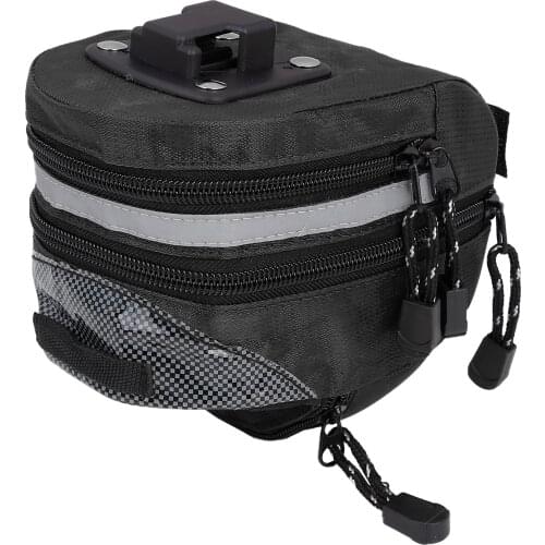 Bicycle Cycling Seatpost Bag Frame Bag Tool Pack Storage Case Tail Rear Pouch For Bicycle Tube Bike Outdoor Accessories