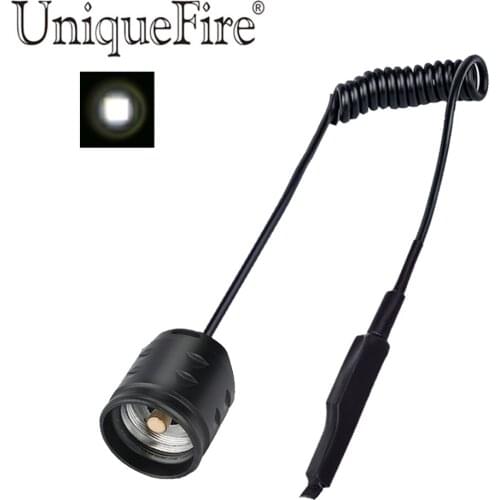 UniqueFire Remote Control Pressure Switch Rat Tail Button for T20 LED Flashlight Zoomable Torch for Night Hunting