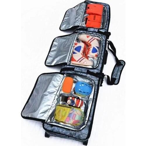 Snowboard waterproof Adult Ski Bags No Wheel Backpack Shoulder Big Monoboard bag Adjustable length professional ski equipment