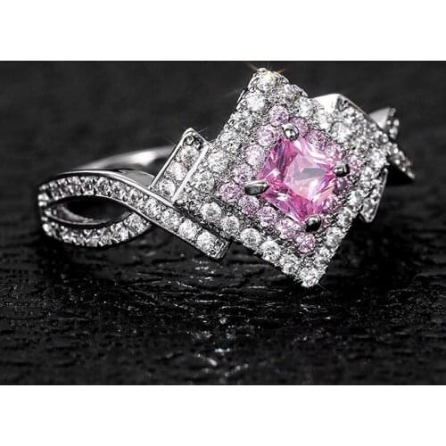 YANLINGNY Rings With Cubic Zirkonia For Women