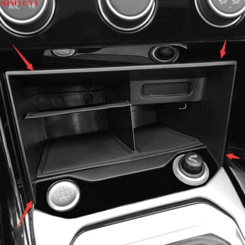 BJMYCYY Storage and arrangement of internal accessories of automobile central storage box For Volkswagen t roc troc T-ROC 2018