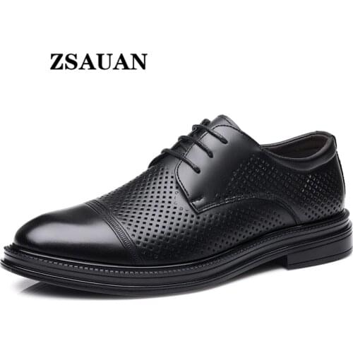 Mens Leather Shoes ZSAUAN China