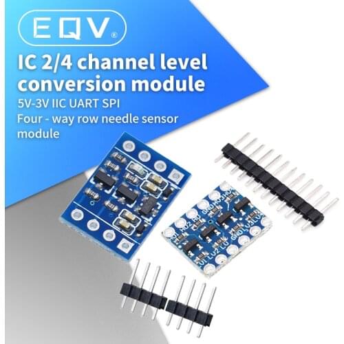 2 / 4 Channel IIC I2C Logic Level Converter Bi-Directional Module 5V to 3.3V For Arduino