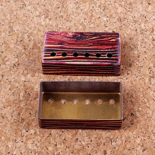 2pcs Brass or Guitar Pickup Cover Pole Spacing for Electric Guitar Spare Parts Gift