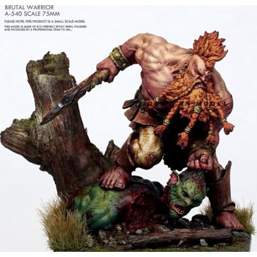 75MM Resin model kits DIY figure self-assembled A-540