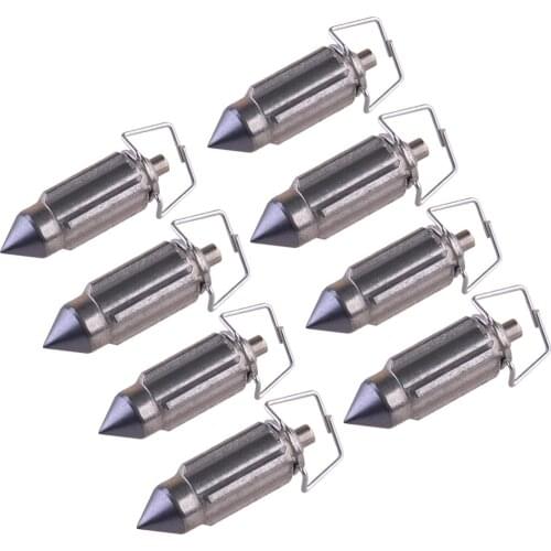 8Pcs/Set Motorcycle Carburetor Float Needle Valve Fit For Suzuki GSF600 S U SU GSF650 S U SA UA