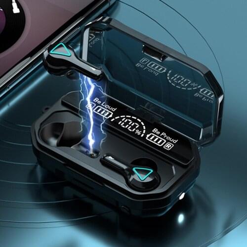 Soleeanre Bluetooth-compatible Earphones Charging Box Wireless Headphones Stereo Sports Waterproof Earbuds Headsets With Mic