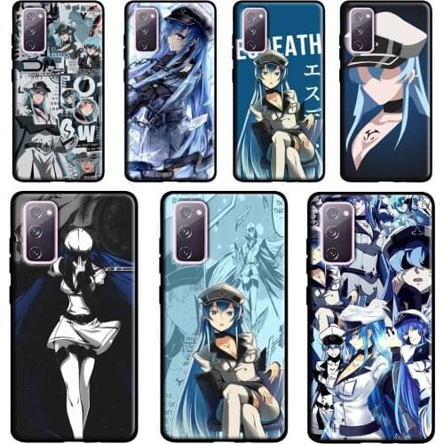 Esdeath Akame Ga Kill Case For Samsung Galaxy S21 Ultra S20 FE S8 S9 S10 Plus Note 20 Ultra Note 10 Plus Cover