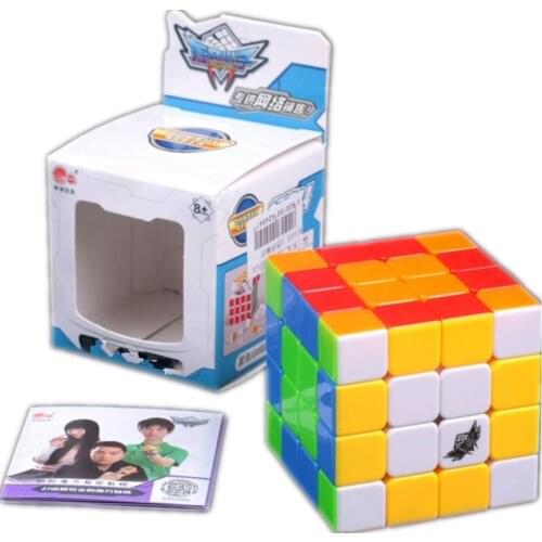 Cyclone Boy 4x4 Cube Stickerless 4x4x4 Magic Cube 4Layers Speed Cube Professional Puzzle Toys For Children Kids Gift