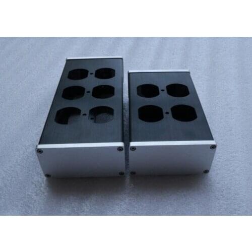 DIY HIFI Aluminum chassis US standard Power Strip case PSU cox