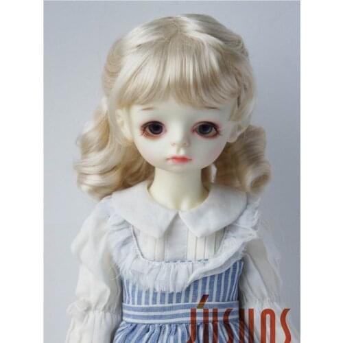 JD366 1/4 1/3 Pretty Synthetic mohair BJD wigs size 7-8inch 8-9inch soft doll hair Lovely Doll Accessories