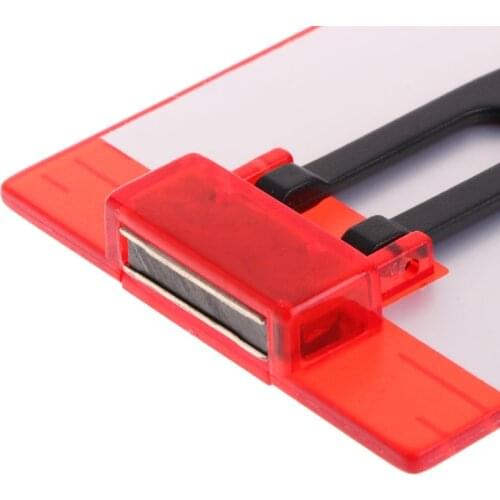 Magnetic Red Plate For Rotary Cross Line Level Distance Measurer Dropship