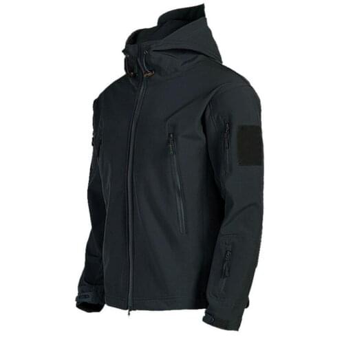 2021 Autumn Men Casual Waterproof Outerwear Jacket Coat Men Hooded Windbreaker