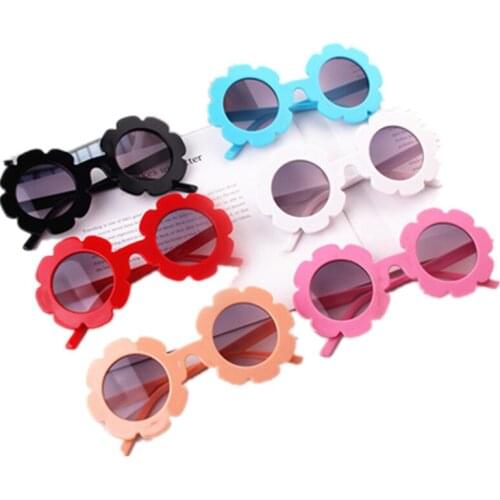 New Plastic Frame Childrens Decorative Sunglasses Round Childrens Sunglasses Cartoon Children Glasses