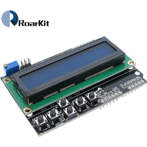 LCD Keypad Shield LCD 1602 Character LCD input and output expansion board for arduino raspberry pi uno mega 2560