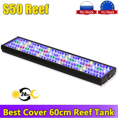 PopBloom marine led light aquarium lamp for aquarium led lighting marine aquarium coral light for fish tanks remote control