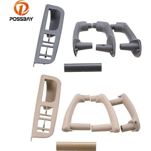 POSSBAY Car Interior Door Pull Handle Window Control Panel Car Cover for VW Golf IV 4 GTI/R32/Variant Or Bora 1J Sedan