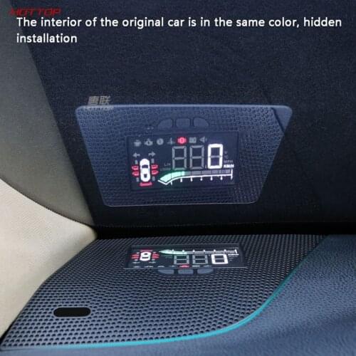 Hottop For Toyota HighLander 2015~2017 Safe Driving Screen Full Function Obd Car Hud Head Up Display Projector Windshield