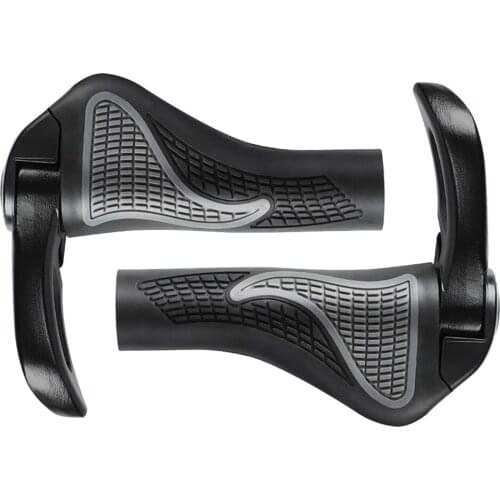 Shockproof Bike Handlebar Grip Lock-on Ends Bicycle Handle Bar Protector