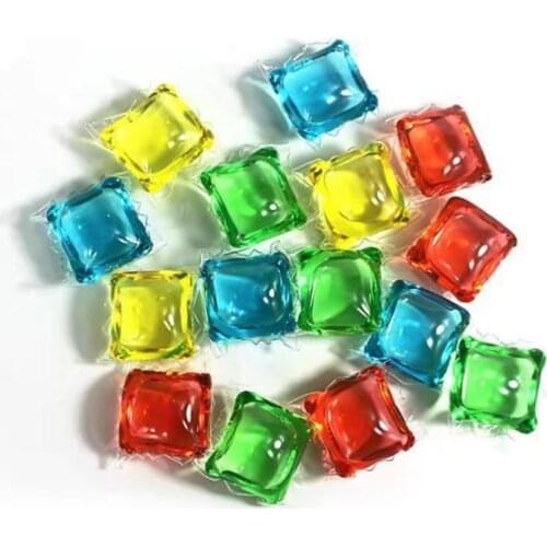 10PCS Laundry Ball Beads Portable Laundry Gel Stains Film Bead Ball Capsules Travel Washing Liquid Pod Cleaner Cleaning Supplies