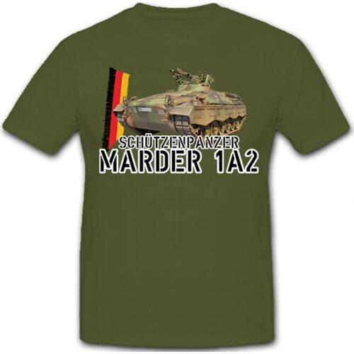 Protective armor Marder 1A2 Panzer Panzergrenadiere Bund Men T Shirt