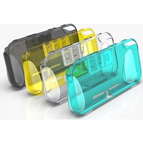 Switch Lite host TPU protective shell with grip non-slip integrated protective shell with card slot storage protective cover