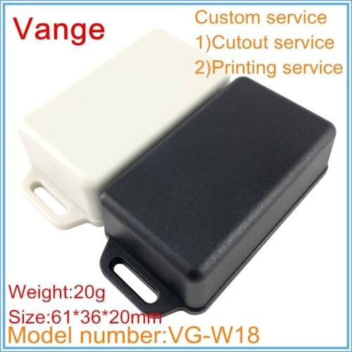 1pcs/lot wall-mounted junction box 61*36*20mm ABS plastic instrument housing diy for wire connector