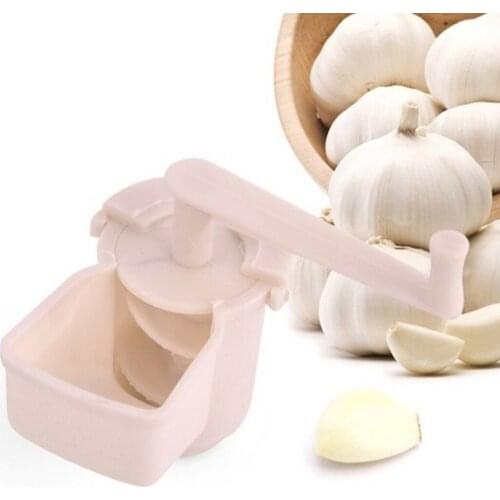 1pcs Garlic Press Crusher Kitchen Cooking Vegetables Ginger Squeezer Masher Handheld Ginger Mincer Kitchen Tools