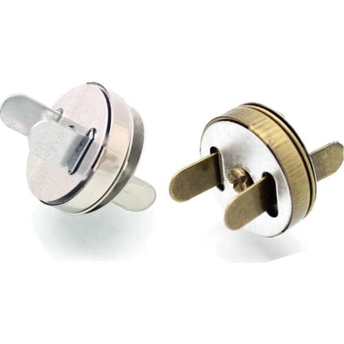 10 Sets 14mm/18mm Magnetic Snap Fasteners Clasps Buttons Handbag Purse Wallet Craft Bags Parts Press Studs Sewing Leather Craft