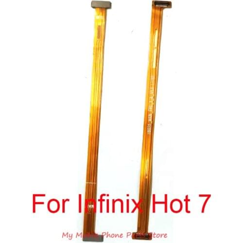 10 PCS Main Motherboard Flex Cable For Infinix Hot 7 Hot7 Main Flex Connect LCD Display Board Flex Cable Repair Parts