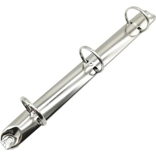 3 Rings Metal Binders Sliver File Folder Spiral Binding Clips School Office Supplies