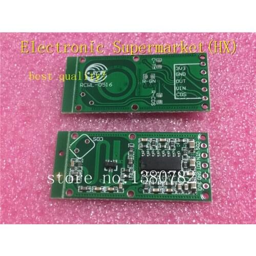 50pcs/lots RCWL-0516 microwave radar sensor module Human body induction switch module Intelligent sens