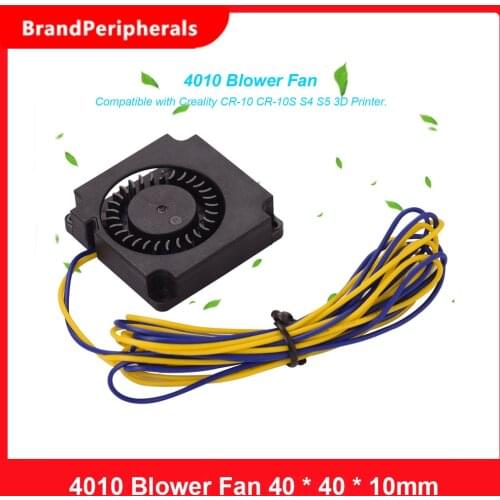 Aibecy 4010 Blower Fan 40 * 40 * 10mm 12V DC Extruder Hot End Cooling Fan Cooler for Creality Ender 3 CR-10S S4 S5 3D Printer