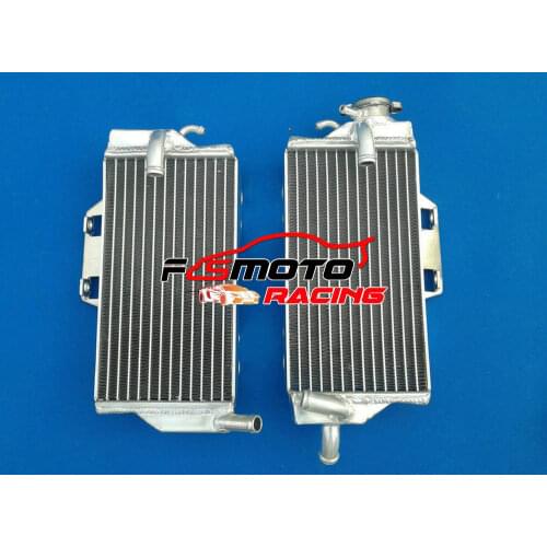 Left & Right Side Aluminum Radiator For Hon-da CR125 CR125R 05 06 07 CR 125 R 125R 2005 2007 2006