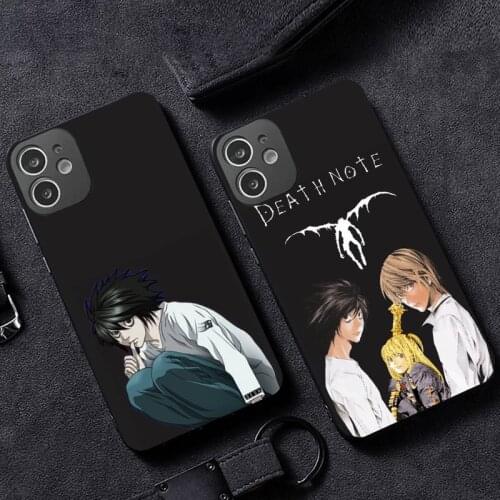 Death Note L·Lawliet Phone Case for iPhone 12 11 mini pro XS MAX XR 8 7 6 6S Plus X 5S SE 2020