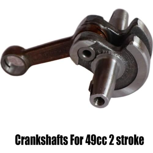 Motorcycle Engine Crankshafts For 49cc 2 Stroke Heavy Performance Pull Circle Crank Shaft Gas Mini Pocket Pit Bike Parts New