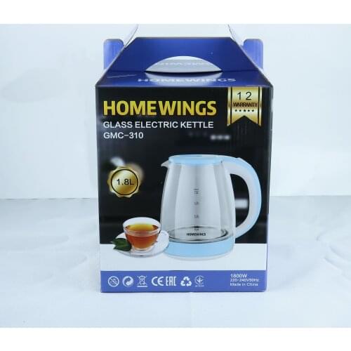 HOMEWINGS Glass Electric Kettles