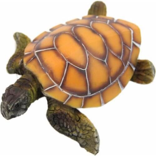 Fake Aquarium Water Simulation Turtle Ornament Fish Tank Decor Tool Non-toxic